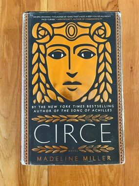 Circe by Madeline Miller — Black & Gold Hardcover Cover